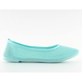 Balerinki siateczkowe miętowe JX56 L.GREEN zielone