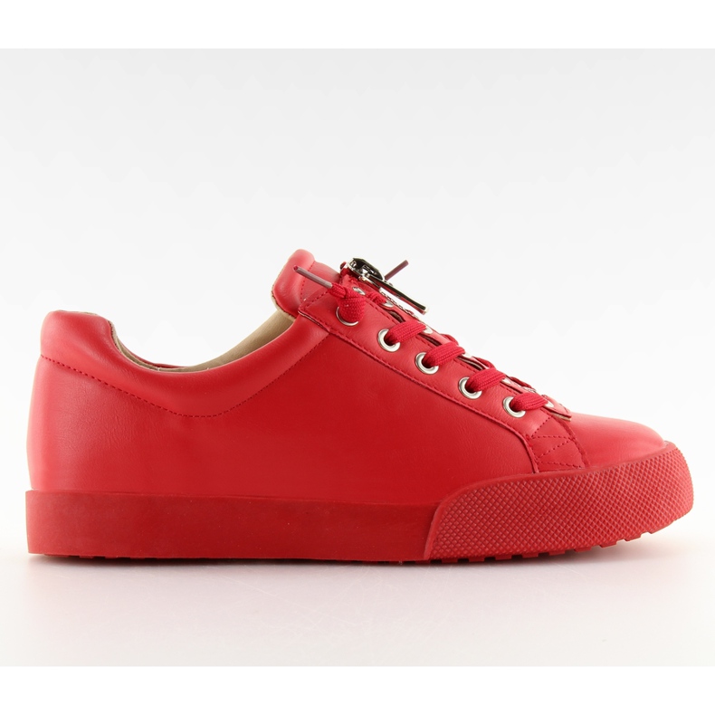 Trampki damskie czerwone 7209 Red