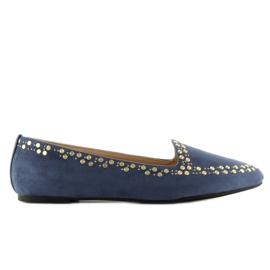 Mokasyny lordsy granatowe 1389 Navy