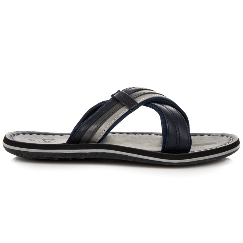 Mckeylor Klapki męskie niebieskie