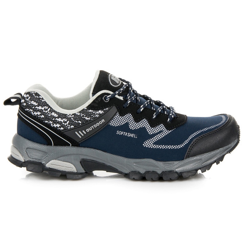 Hasby Męskie buty softshell niebieskie