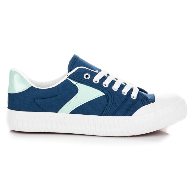 Kylie Niebieskie Trampki