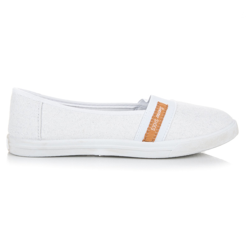 Seastar Trampki Z Brokatem białe