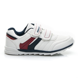 Hasby Trampki na rzepy białe