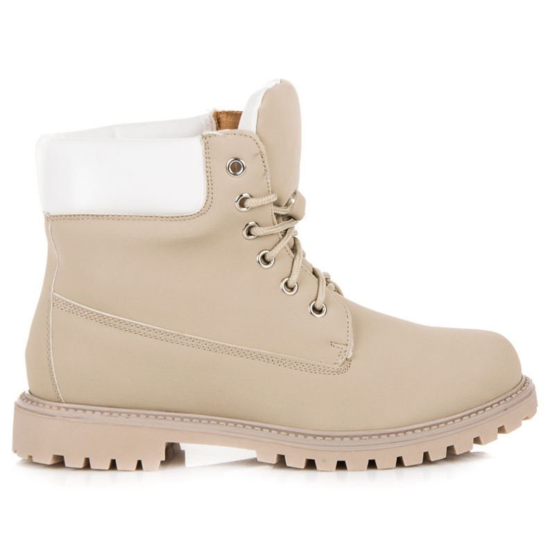 Nio Nio Beżowe traperki beżowy