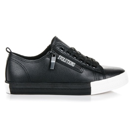 Trampki Na Platformie czarne