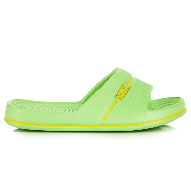 Hasby Dziecięce klapki basenowe zielone