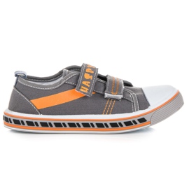 Hasby Szare trampki do szkoły