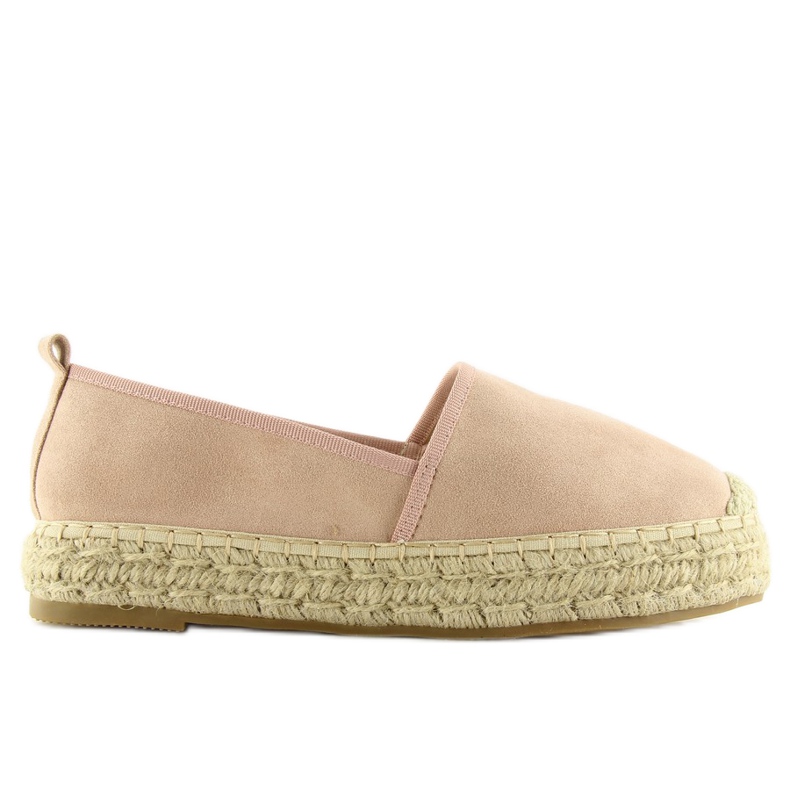 Espadryle damskie różowe BB10P pink