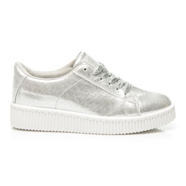 Metaliczne creepersy szare