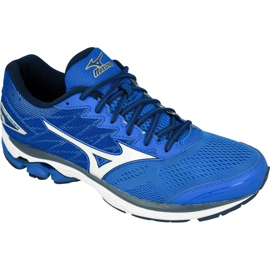Buty biegowe Mizuno Wave Rider 20 M niebieskie