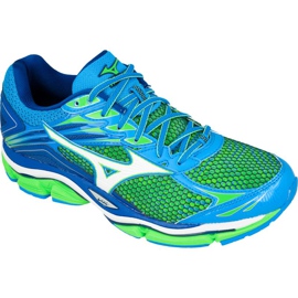 Buty biegowe Mizuno Wave Enigma 6 granatowe zielone niebieskie