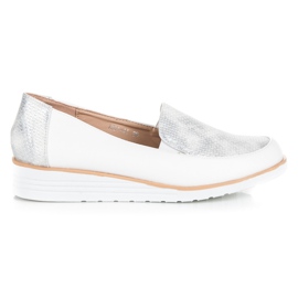 Półbuty ze wzorem vices szare białe