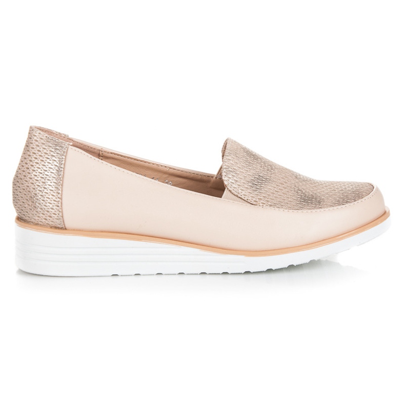 Półbuty Ze Wzorem VICES brązowe