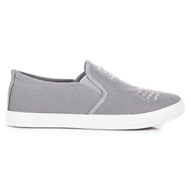 Seastar Szare Trampki Slip On