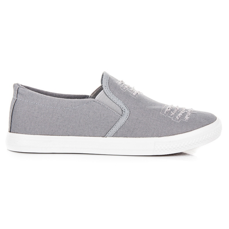 Seastar Szare Trampki Slip On