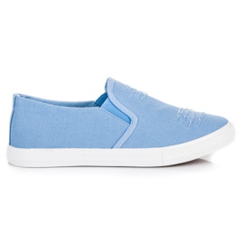 Seastar Niebieskie trampki slip on