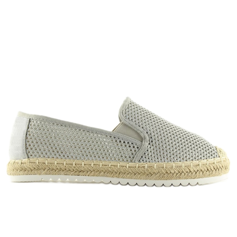 Slip-on espadryle szare BB03P Grey