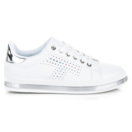 Białe Trampki Z Hologramem