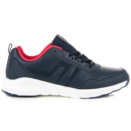 Ax Boxing Sznurowane Obuwie niebieskie