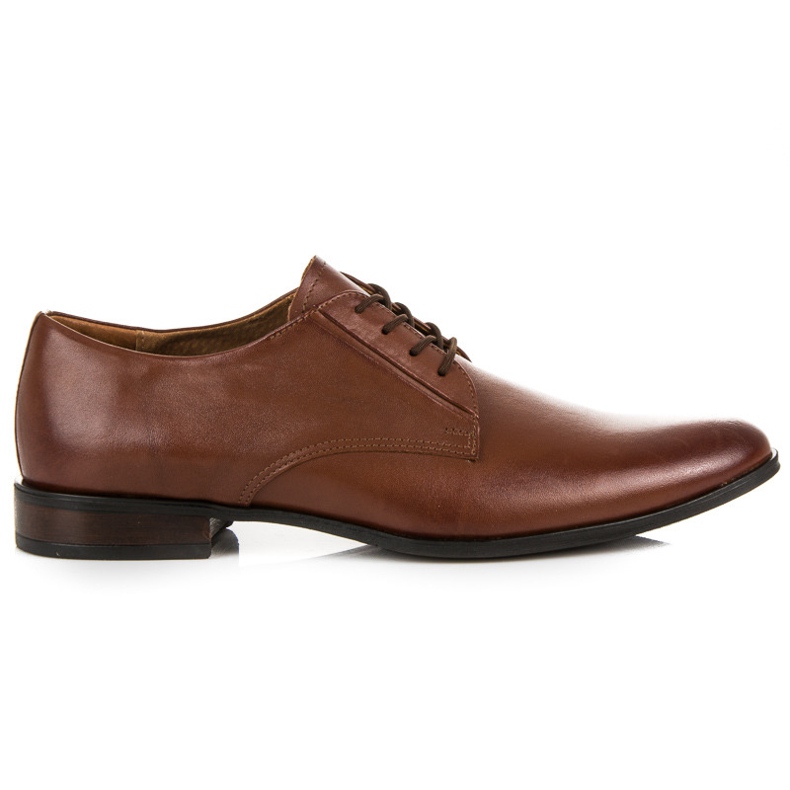 Półbuty typu angielki lucca brązowe