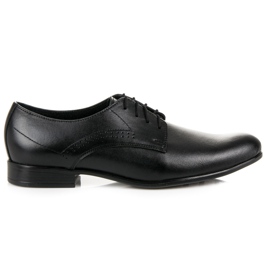 Półbuty Męskie Ze Zdobieniami LUCCA brązowe