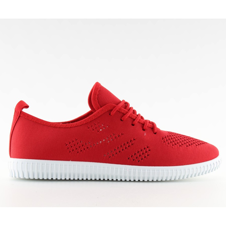 Tenisówki damskie czerwone LA10P Red