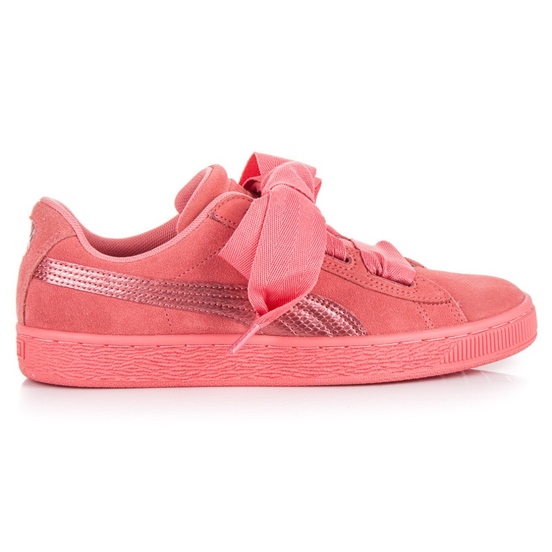 Puma Suede Heart Snk Jr różowe