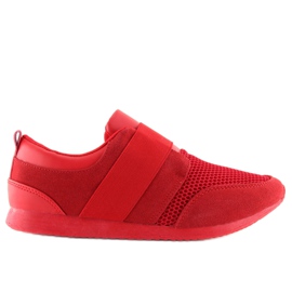 Buty Sportowe Czerwone 7Ach-86220P Red