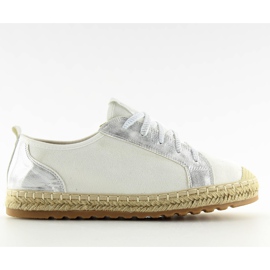 Trampki espadryle białe BB02P White