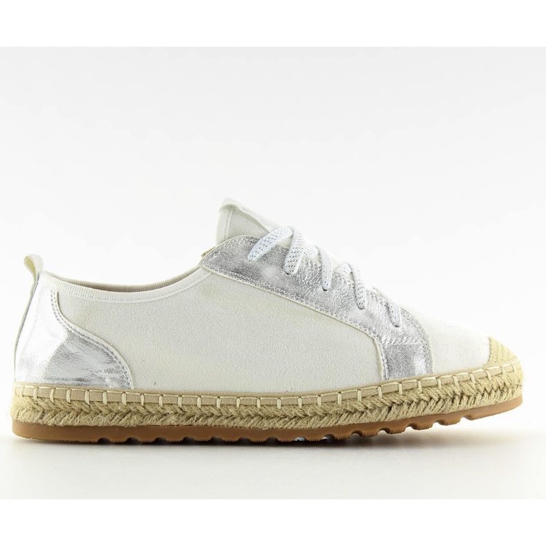 Trampki espadryle białe BB02P White