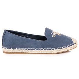 Bestelle Wsuwane Espadryle niebieskie