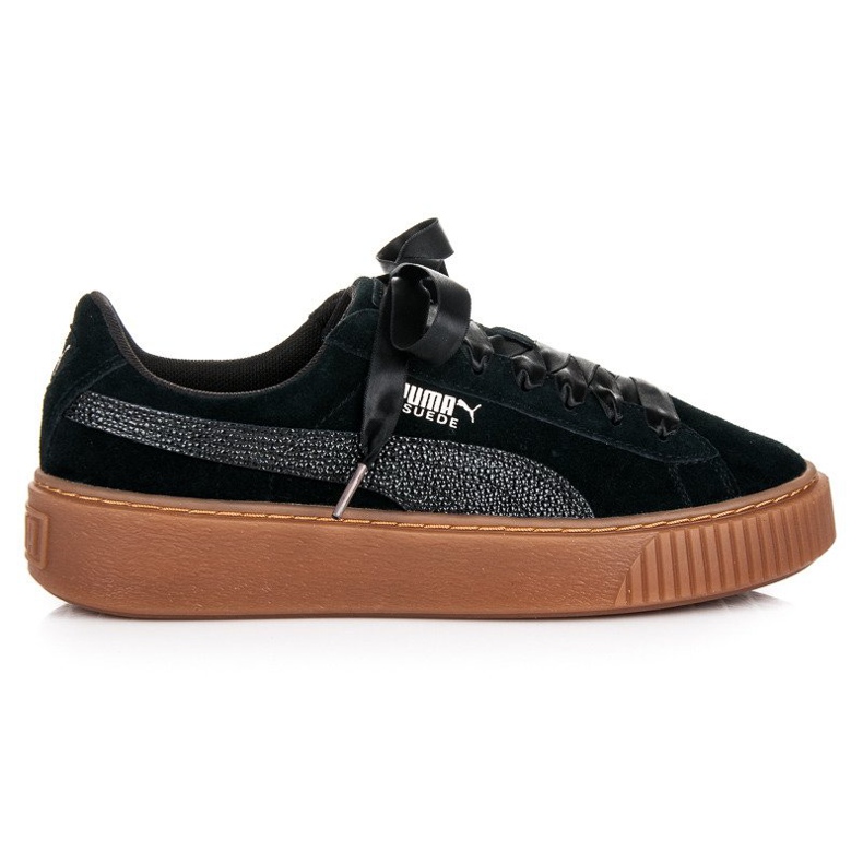 Puma Suede Platform Bubble WN`S czarne