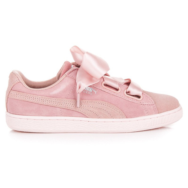 Puma Suede Heart Pebble WN`S różowe
