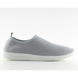 Buty sportowe damskie szare LZ-9835 grey