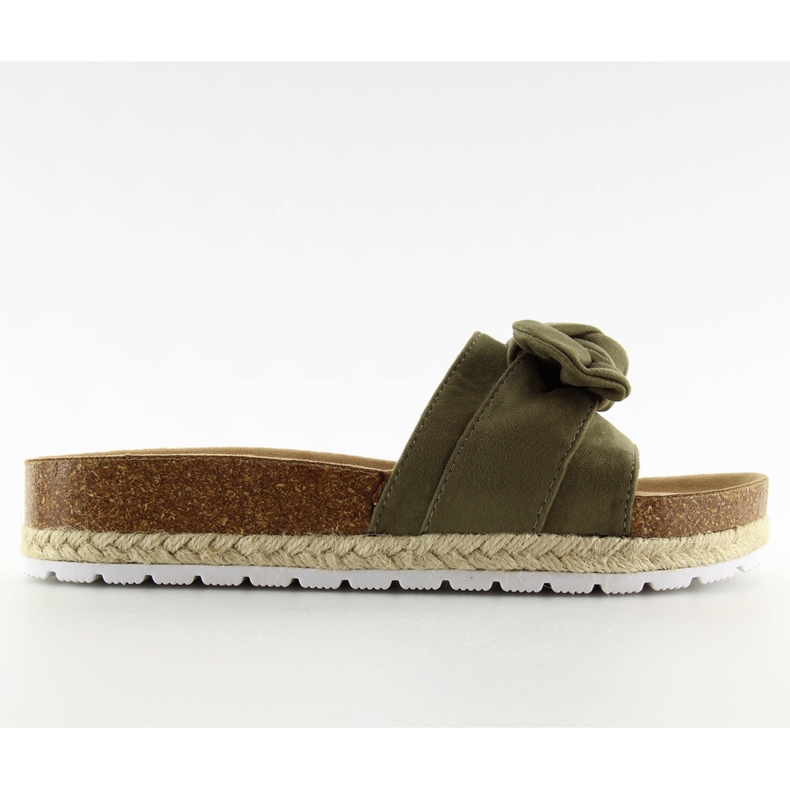 Klapki esparyle zielone SK41 Green