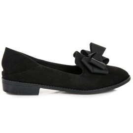 Ch. Creation Półbuty z kokardą czarne