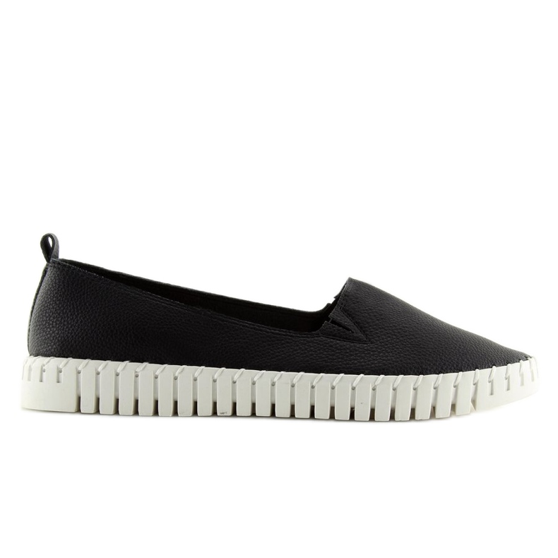Trampki slip-on super wygodne czarne 4163 Black