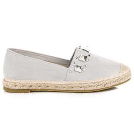 Coura Szare espadryle