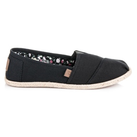 Mckeylor Espadryle slip on czarne