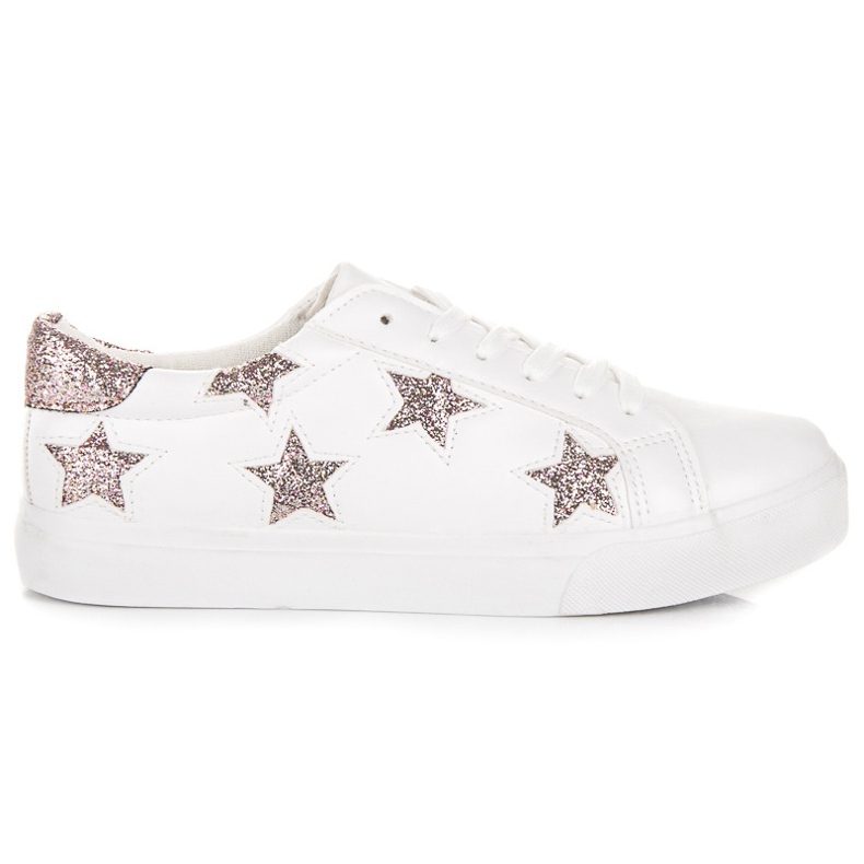 Stylowe białe trampki