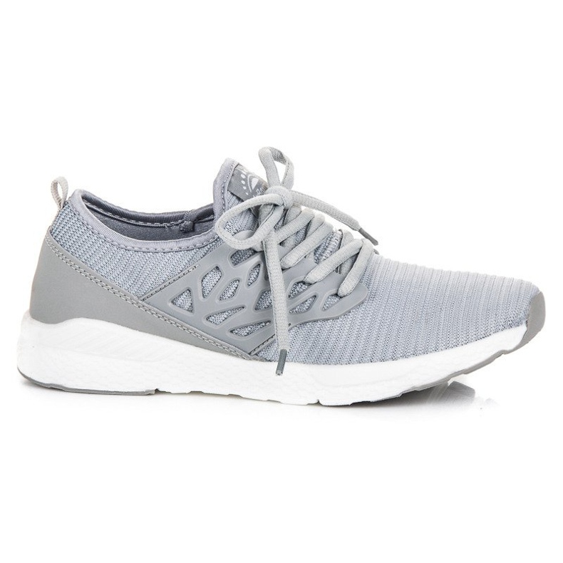 Ax Boxing Wsuwane Obuwie Materiałowe szare