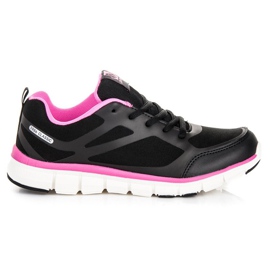 Ax Boxing Klasyczne Obuwie Sportowe czarne różowe