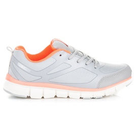 Ax Boxing Klasyczne Obuwie Sportowe pomarańczowe szare