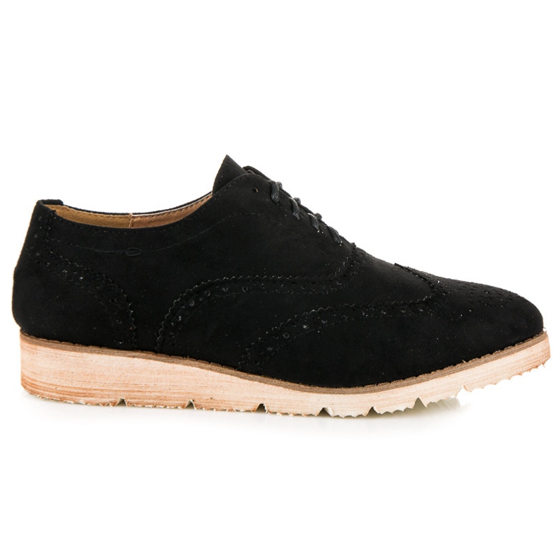 Erynn Czarne półbuty retro