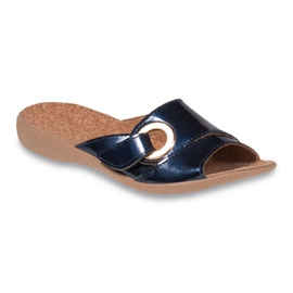 Befado obuwie damskie pu 265D013 czarne