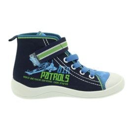 Befado obuwie dziecięce 268X066 niebieskie
