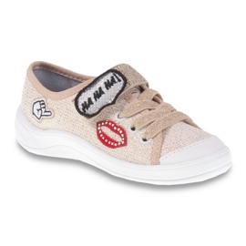 Befado obuwie dziecięce 251X098 brązowe