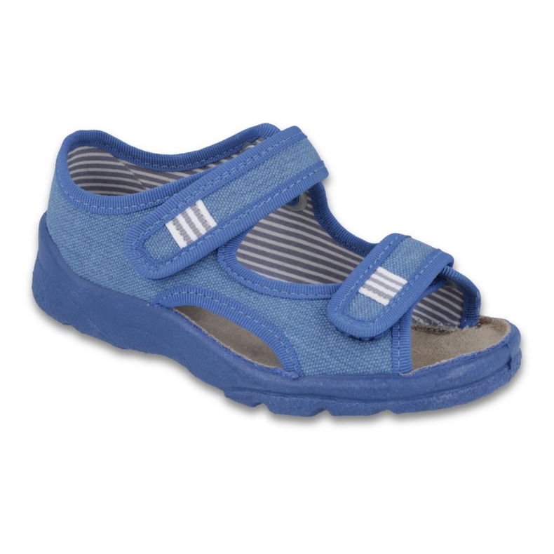 Befado obuwie dziecięce 113X010 niebieskie