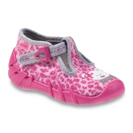 Befado różowe obuwie dziecięce 110P304